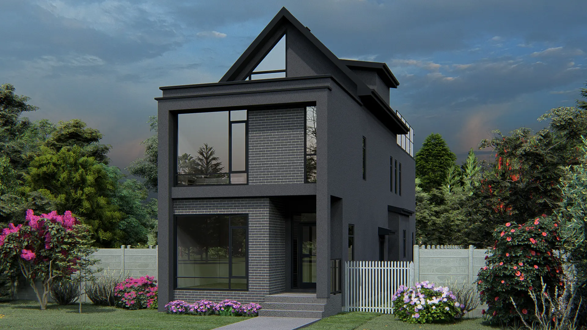 Infill 3 Storey 2371 Sq. Ft.